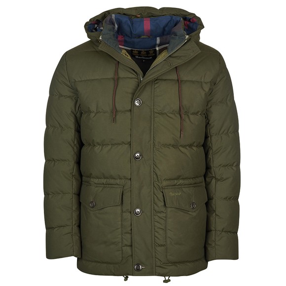 Barbour Lifestyle Mens Green Mobury Quilt Jacket main image