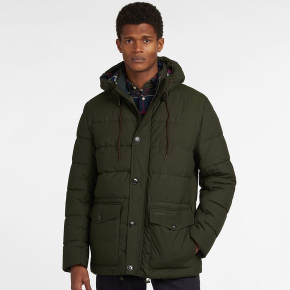 Barbour Lifestyle Mens Green Mobury Quilt Jacket main image