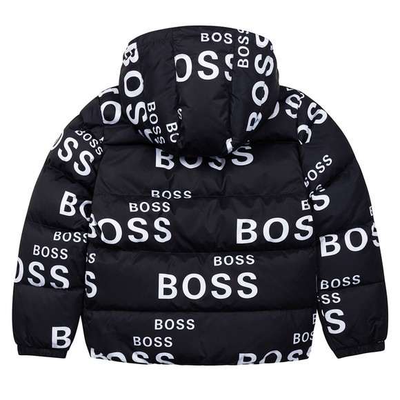 BOSS Boys Black J26459 Logo Jacket main image