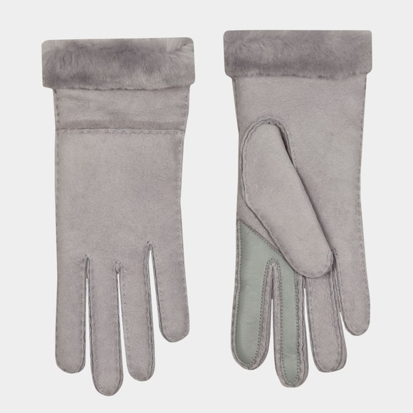 Ugg Womens Grey Seamed Tech Glove main image