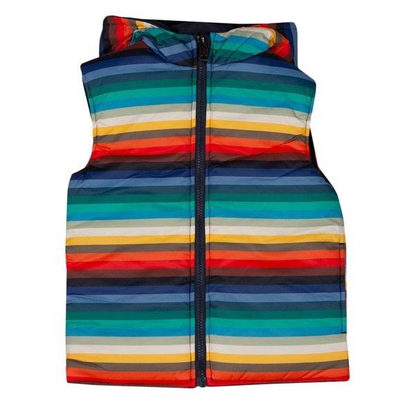 Paul Smith Junior Boys Blue P26030 Reversible Gilet main image