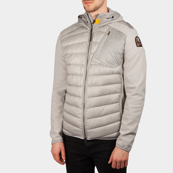 Parajumpers Mens Grey Nolan Hooded Jacket #2