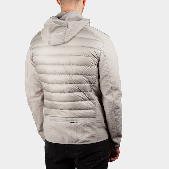 Parajumpers Mens Grey Nolan Hooded Jacket #4