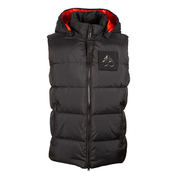 Moose Knuckles Mens Black Montrose Gilet main image