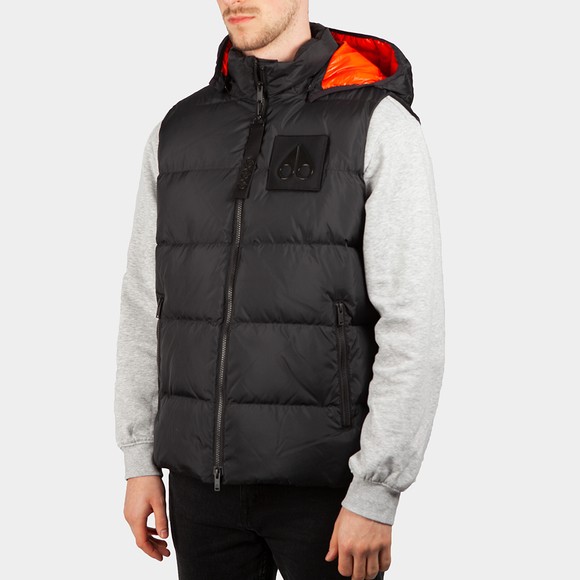 Moose Knuckles Mens Black Montrose Gilet main image