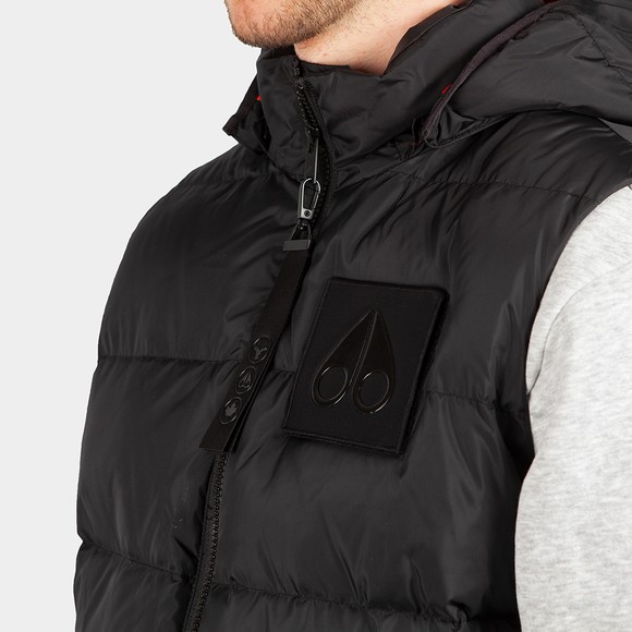 Moose Knuckles Mens Black Montrose Gilet main image