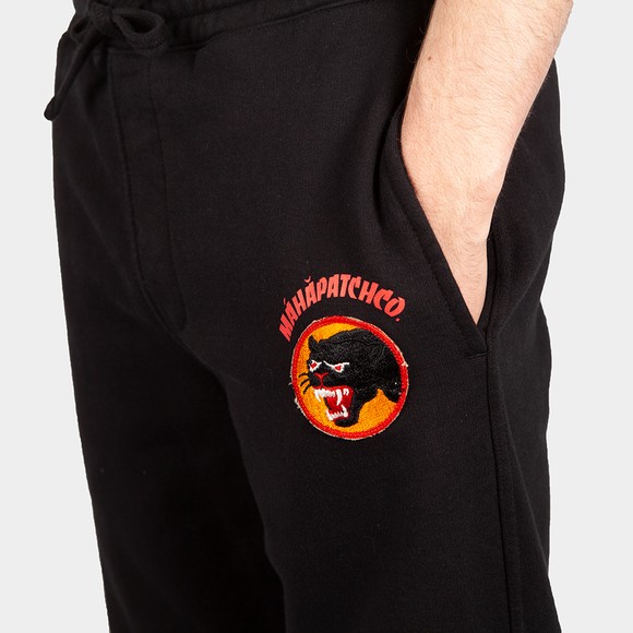 Maharishi Mens Black Panther Patch Jogger #3