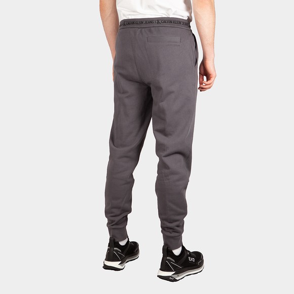 Calvin Klein Jeans Mens Grey Jacquard Logo Jogger main image