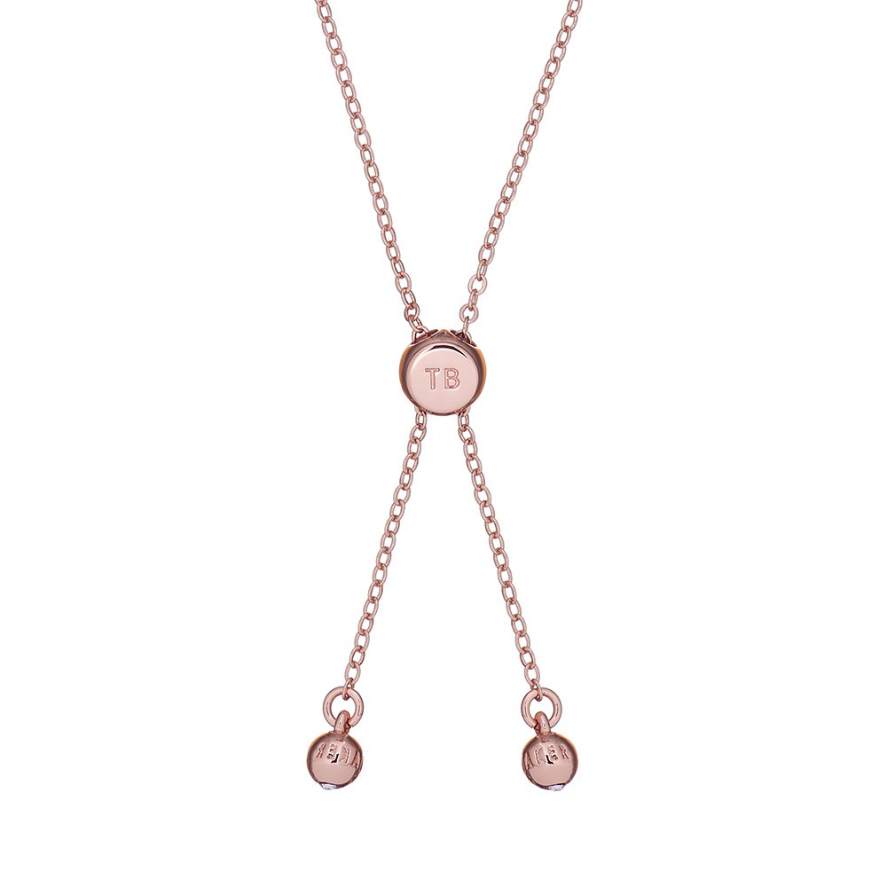 Ted baker sabsal crystal sparkle bow drawstring bracelet clearance