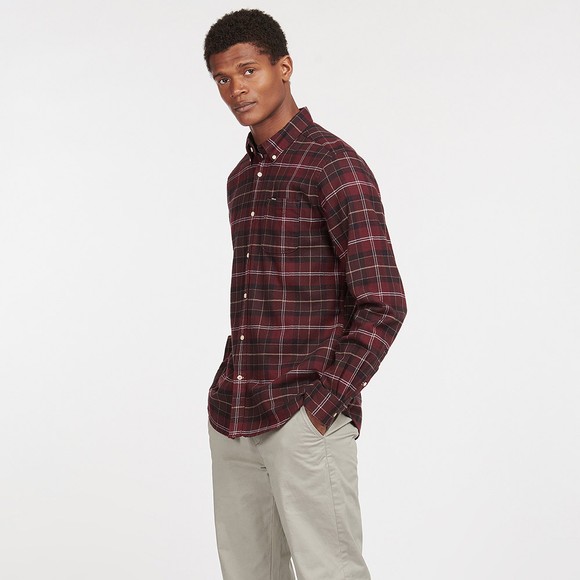 Barbour Lifestyle Mens Red Kyeloch Tailored Shirt main image