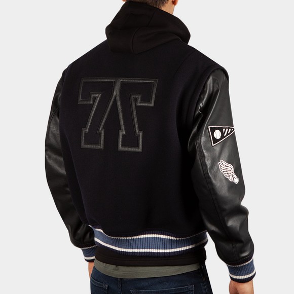 BOSS Mens Blue x RUSSELL Carsity Bomber #4