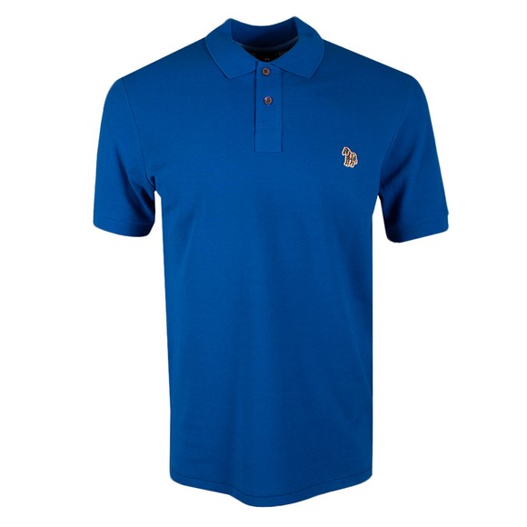 PS Paul Smith Mens Blue Zebra Polo Shirt #1