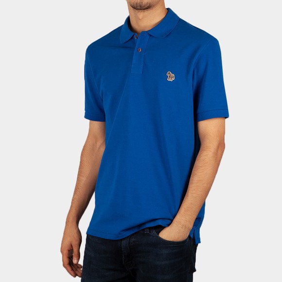PS Paul Smith Mens Blue Zebra Polo Shirt #2
