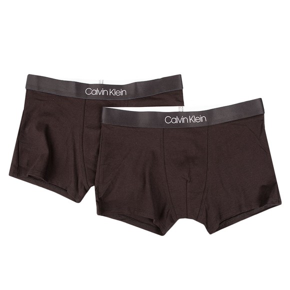 Calvin Klein Boys Black 2 Pack Trunks main image