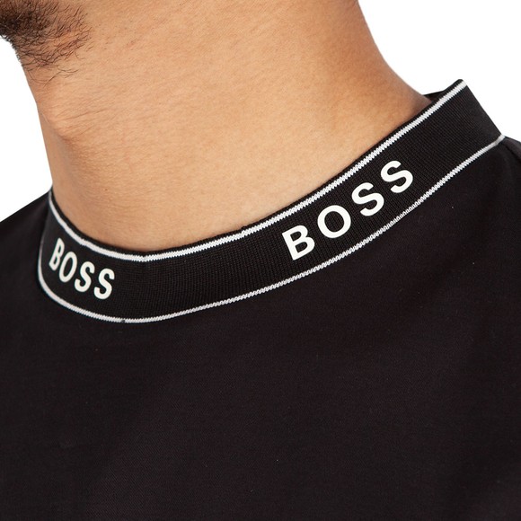 BOSS Mens Black Formal Talley T Shirt #3