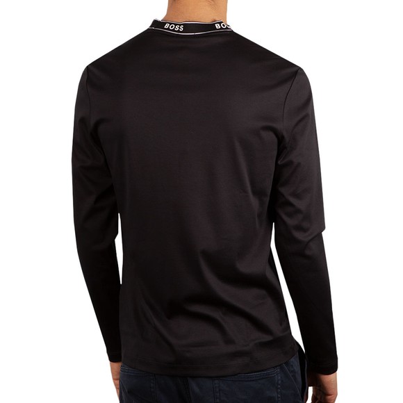 BOSS Mens Black Formal Talley T Shirt #4