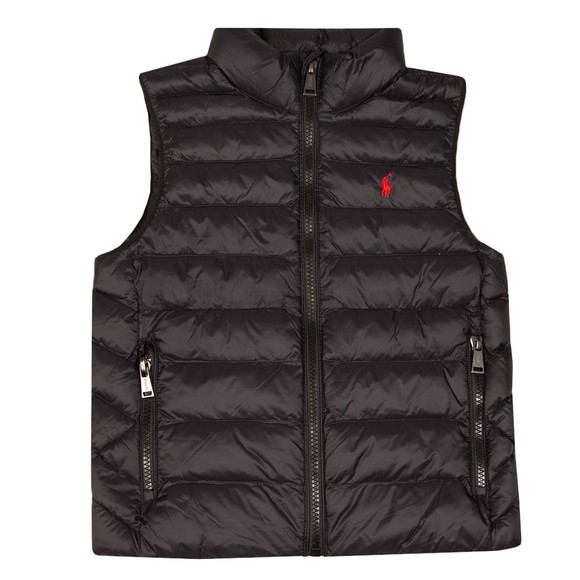 Polo Ralph Lauren Boys Black Lightweight Down Gilet main image