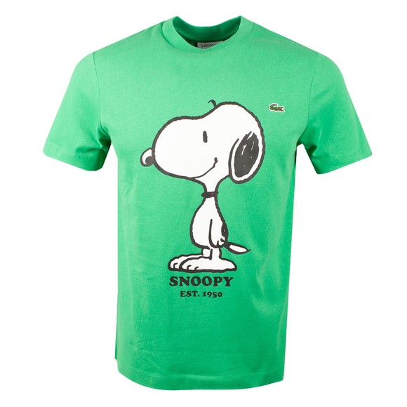 Lacoste Mens Green Lacoste X Peanuts T-Shirt main image