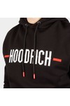 Hoodrich Mens Black OG Rosso Hoodie