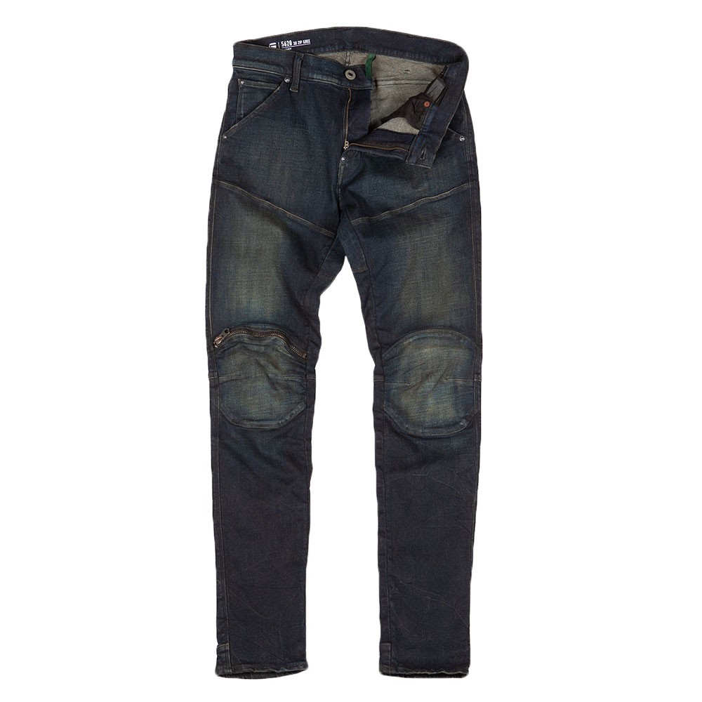 ※新品未使用※G-STAR RAW/GSR 5620 MOTOR JKT 5620 3D Zip Knee Skinny Jeans | Dark blue | G-STAR® US