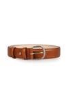 Barker Mens Red Plain Belt