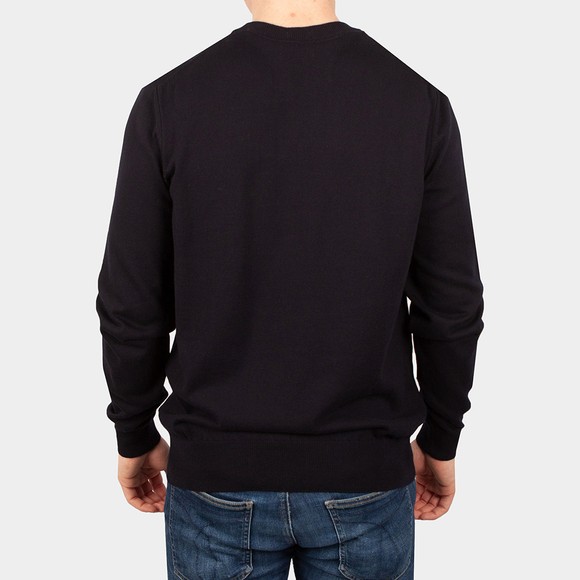 BOSS Mens Blue Pascas L OS Jumper #4