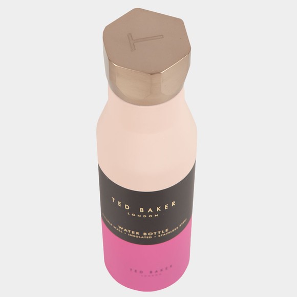 Ted Baker Womens Pink Botana Two Tone Water Bottle 425ML main image