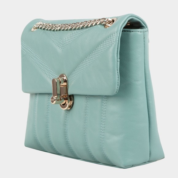 Ted Baker Womens Blue Ayalina Leather Quilt Detail Mini X-body Bag #2
