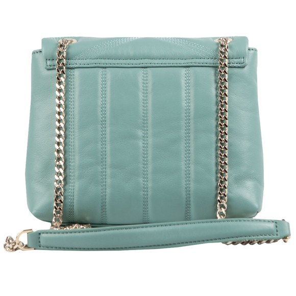 Ted Baker Womens Blue Ayalina Leather Quilt Detail Mini X-body Bag #3