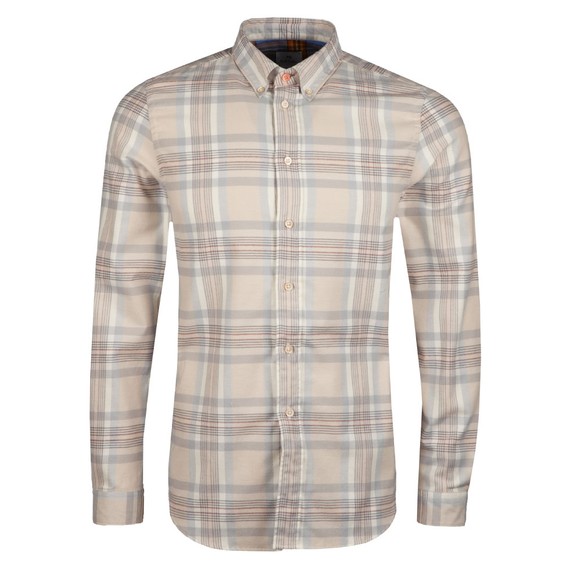 PS Paul Smith Mens Off-White Check Shirt main image