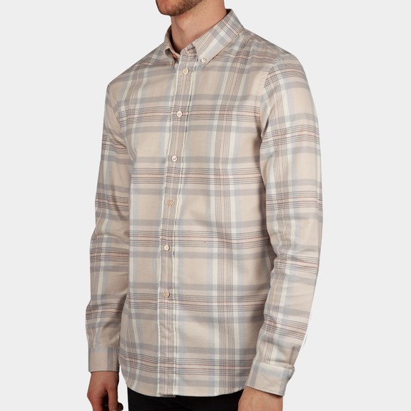 PS Paul Smith Mens Off-White Check Shirt main image