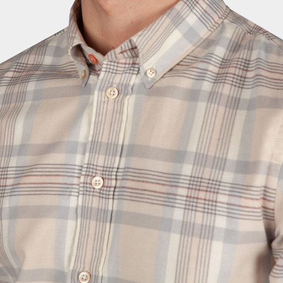 PS Paul Smith Mens Off-White Check Shirt main image