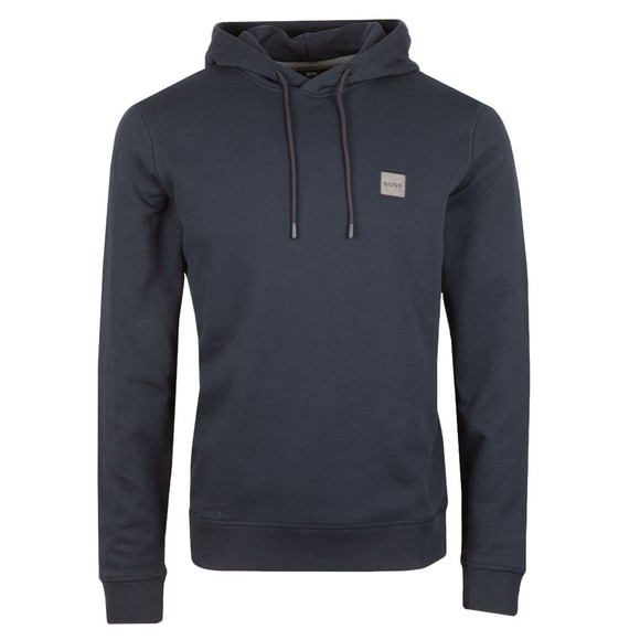 BOSS Mens Blue Casual Wetalk 1 Overhead Hoody #1