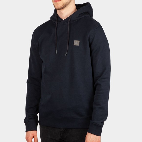 BOSS Mens Blue Casual Wetalk 1 Overhead Hoody #2
