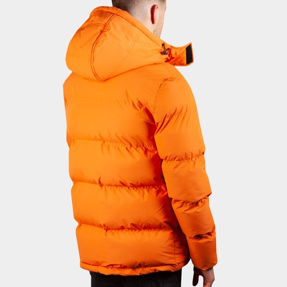 Hikerdelic Mens Orange Calland Ripstop Puffer Jacket main image