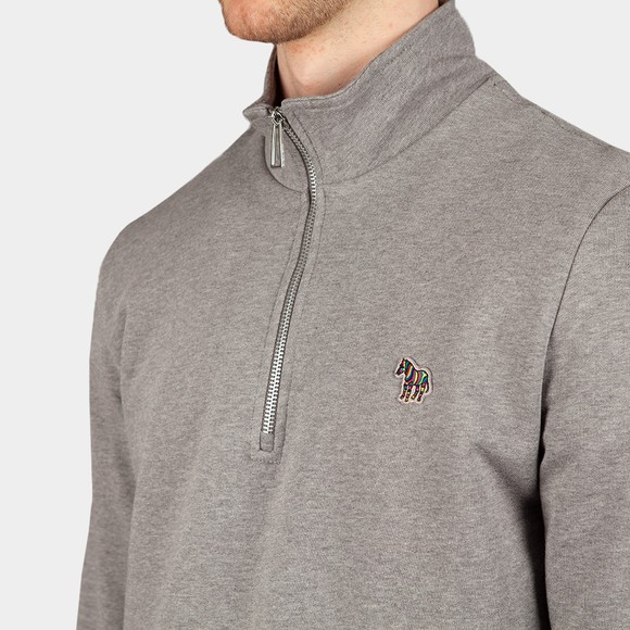 PS Paul Smith Mens Grey 1/2 Zip Sweatshirt main image