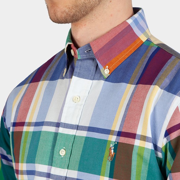 Polo Ralph Lauren Mens Multicoloured Custom Fit Large Check Shirt main image