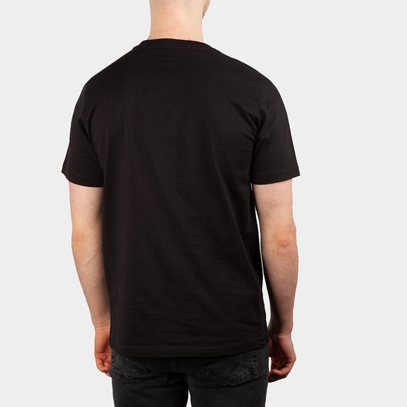 PS Paul Smith Mens Black Zebra Rings T-Shirt #4