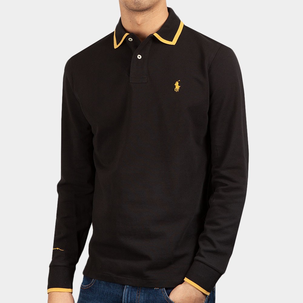 Polo Ralph Lauren Lunar New Year Tipped Long Sleeve Polo Shirt | Oxygen Clothing