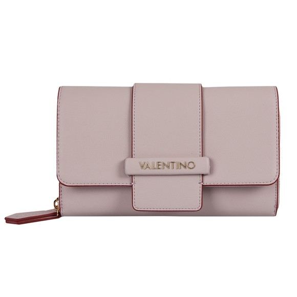 Valentino Bags Womens Purple Bonsai Wallet With Shoulder Strap #1