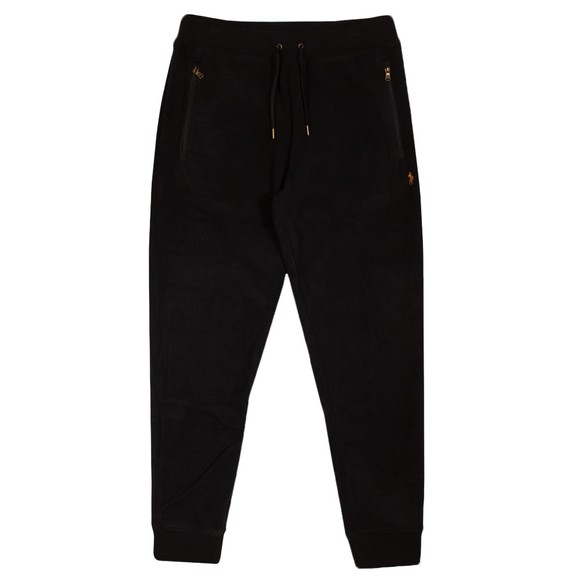 Polo Ralph Lauren Mens Black Lunar New Year Fleece Jogger #1