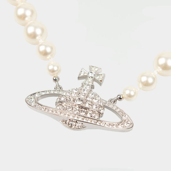 Vivienne Westwood Womens Multicoloured Pearl Bas Relief Choker #2