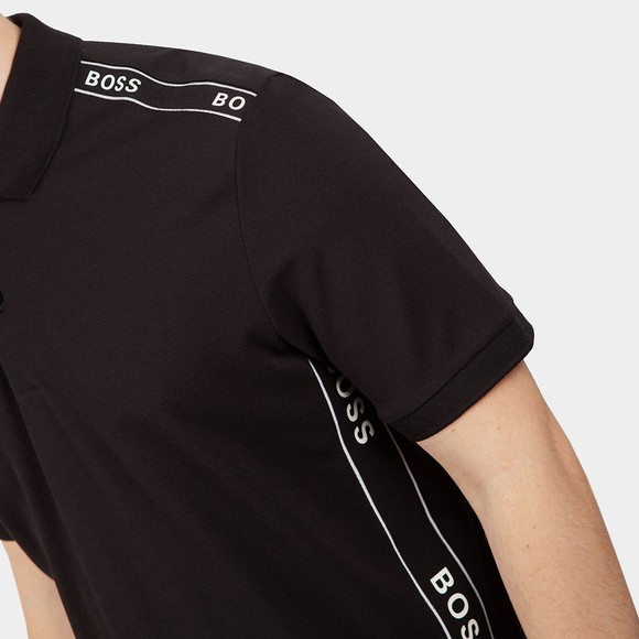 BOSS Mens Black Formal Parlay 138 Polo Shirt main image