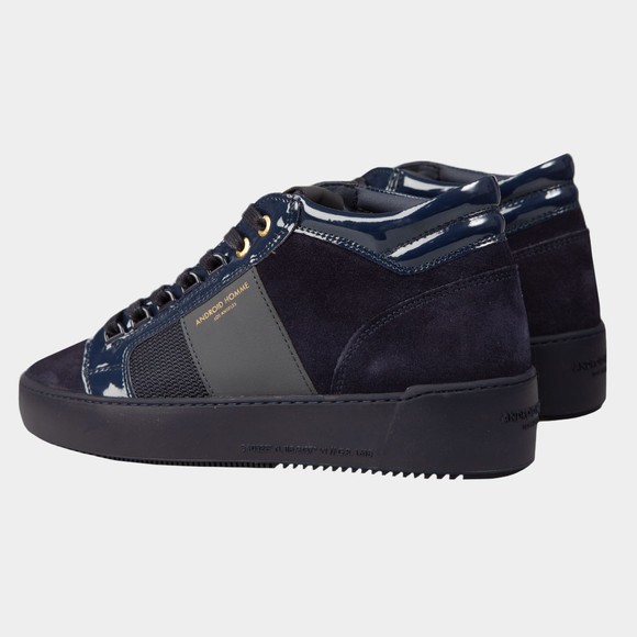 Android Homme Mens Blue Propulsion Mid Geo High-Top Trainer main image