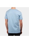 Pretty Green Mens Blue Speaker Wall Logo T-Shirt