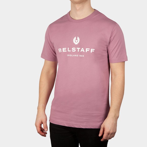 Belstaff Mens Purple 1924 T-Shirt #2