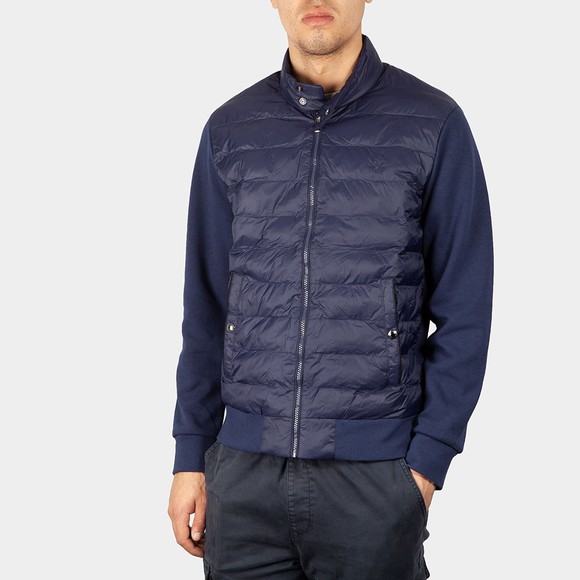 Polo Ralph Lauren Mens Blue Quilted Hybrid Jacket #2