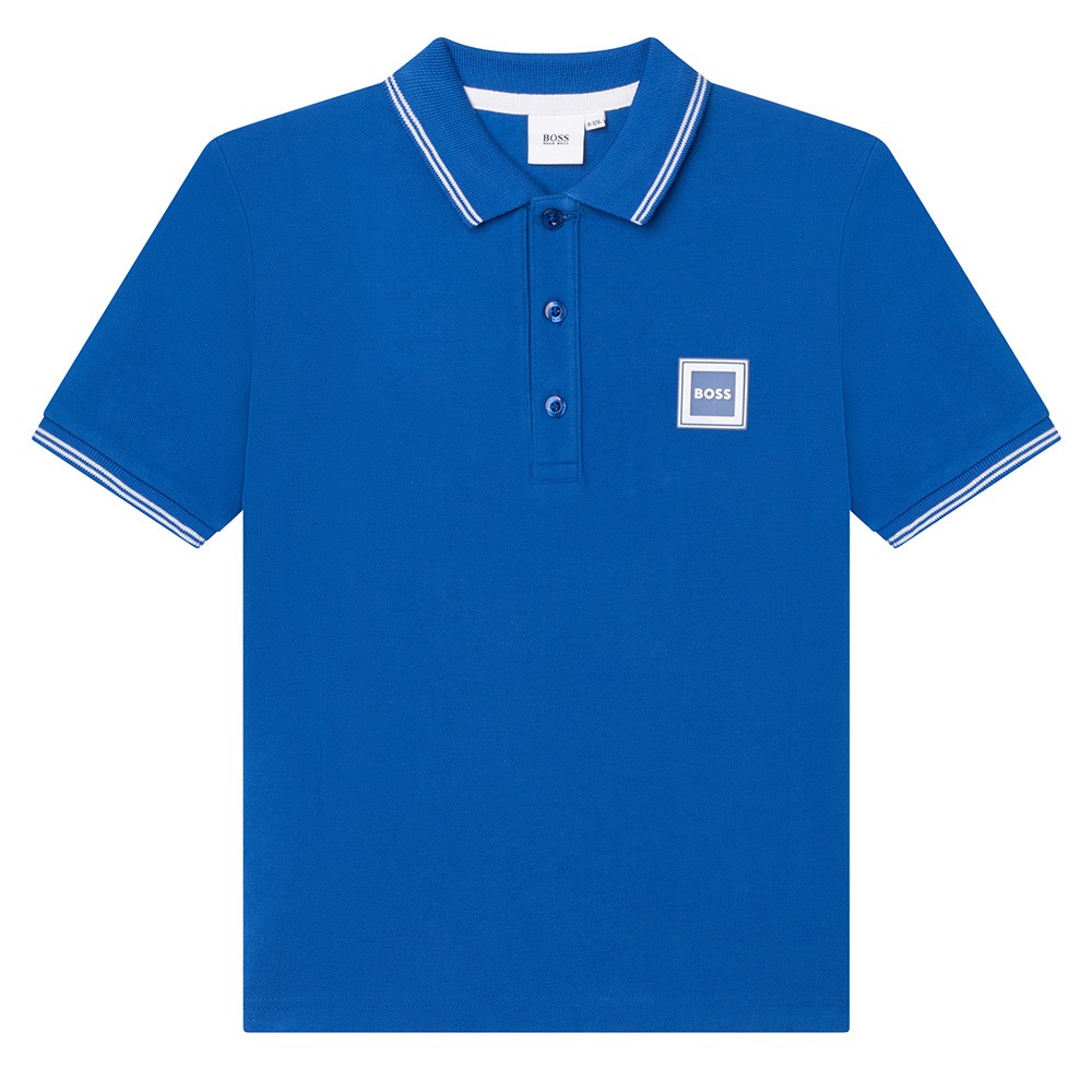 J25N50 Square Badge Polo Shirt