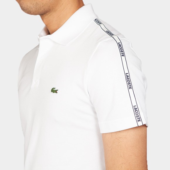 Lacoste Mens White PH7222 Polo Shirt main image