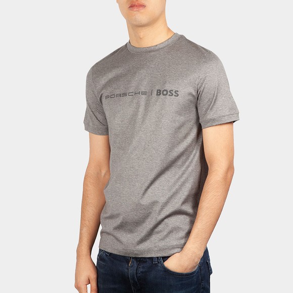 BOSS Mens Grey X Porsche Tessler 210 T Shirt main image